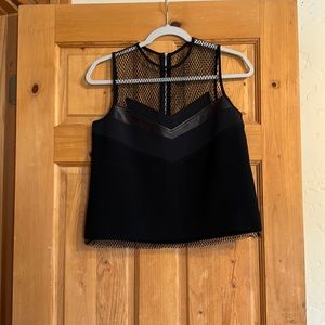 Rag & Bone black sleeveless blouse